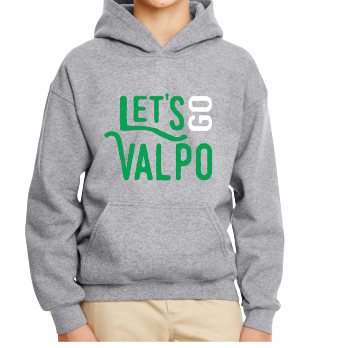 Let’s Go Valpo Hooded Sweatshirt