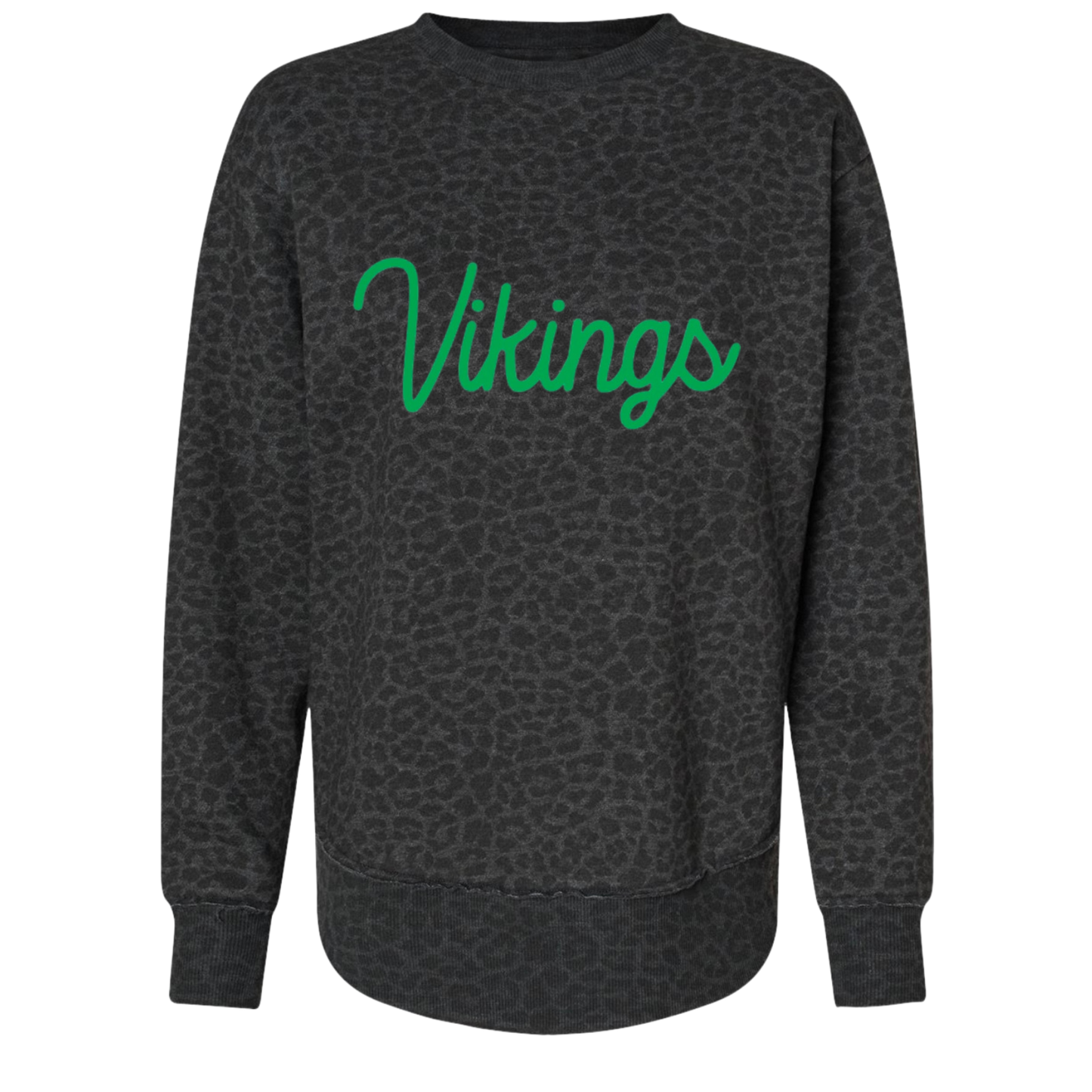 Women’s Leopard Print Tunic Sweatshirt